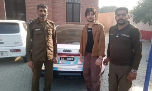 TikToker arrested for counterfeit &lsquo;804&rsquo; number plate