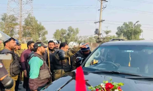 PTI supporters &lsquo;disguised as wedding procession&rsquo; arrested in Faisalabad