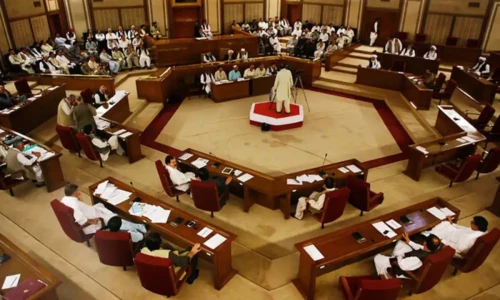 Balochistan Assembly passes resolution to ban PTI amid opposition walkout