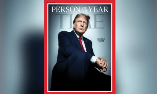 Time Magazine names Donald Trump person of the year for 2nd time