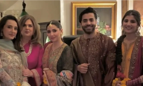 Sheheryar Munawar, Maheen Siddiqui&rsquo;s wedding celebrations begin