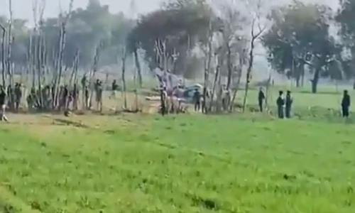 PAF training aircraft crashes in Risalpur