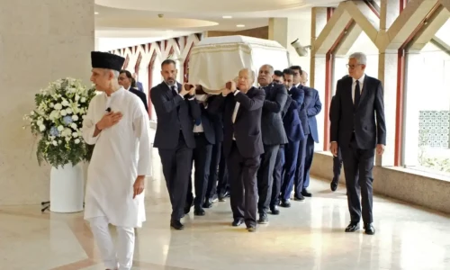 In pictures: Funeral ceremony of Prince Karim Al-Hussaini Aga Khan IV