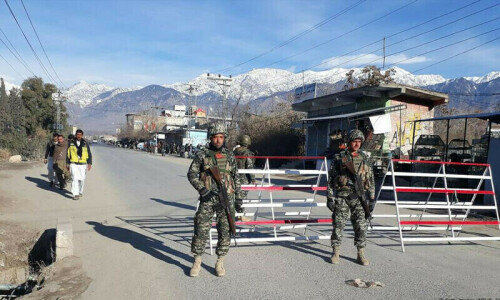 10 terrorists arrested in connection with attack on convoy in Kurram