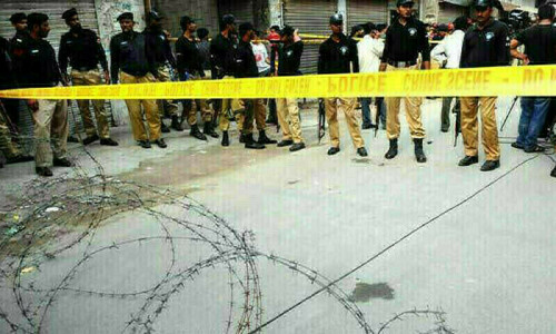 Terror attack foiled in Quetta: Two police officers martyred in gunfight