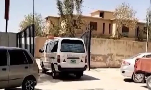 One killed after truck hits security forces vehicle in Balochistan&rsquo;s Dera Murad Jamali