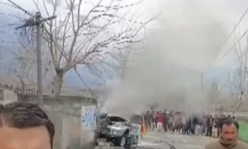 Tragic accident in Gilgit: Speeding car runs over four schoolgirls, including three sisters