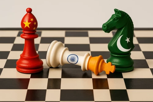 Indian finds itself trapped in &ldquo;3.5-front war&rdquo;