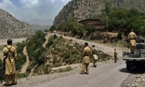 Terrorists attack Frontier Corps checkpoint in Bannu district