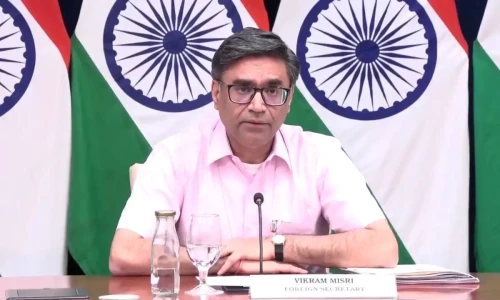 Unhappy with ceasefire, Indian extremists launch online attacks on Vikram Misri