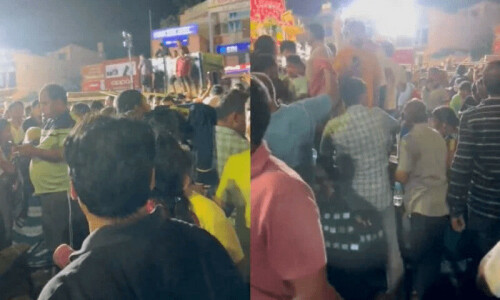 Three killed, 6 injured in stampede at Indian chariot festival