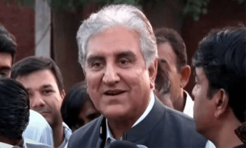 PTI founder to take final decision on talks: Shah Mahmood Qureshi