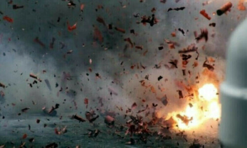 Unidentified attackers blow up under construction girls&rsquo; school in Bannu
