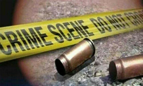 Two police officers martyred by unidentified gunman