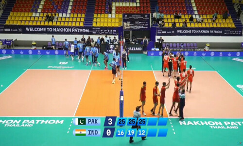 Pakistan defeats India in semis to reach U-16 Asian Volleyball Championship final