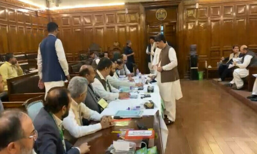 PTI&rsquo;s Murad Saeed, Faisal Javed elected senators in KP Assembly