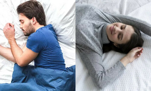 کروٹ پر سونا یا کمر کے بل لیٹنا، صحت کے لیے کیا بہتر ہے؟