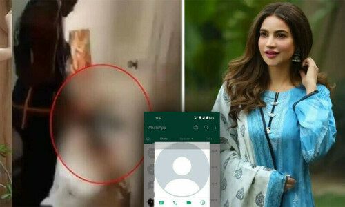 Who was using Humaira Asghar&rsquo;s Whatsapp after her death?