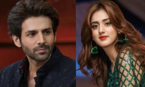 جنت مرزا کے کارتک آریان کے ساتھ فلم کی آفر کے انکشاف نے سوشل میڈیا پر ہلچل مچا دی۔