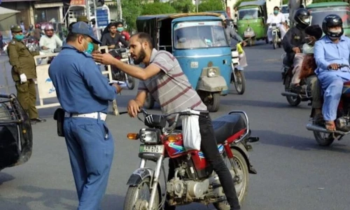 Karachi police introduce camera based traffic fines to enhance road safety