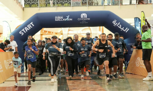 &lsquo;Runners beat the heat&rsquo;: What is Dubai city&rsquo;s first &lsquo;Mallathon&rsquo;?