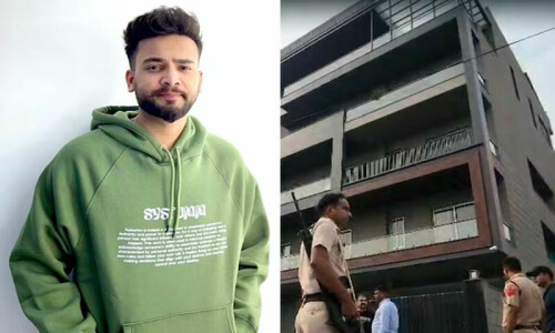 بھارتی یوٹیوبر ایلویش یادو کے گھر پر حملہ آوروں نے اندھا دھن گولیاں برسا دیں