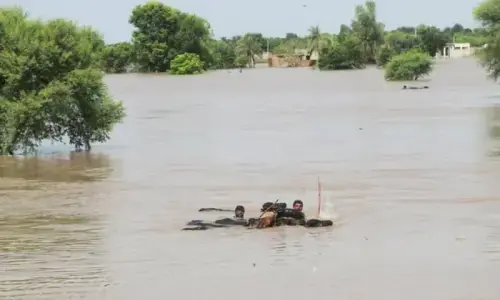 High-level flood at Guddu Barrage in next 48 hours feared