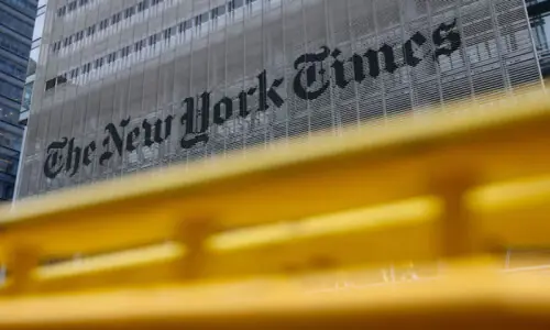 NYT chief executive warns Trump is deploying &lsquo;anti-press playbook&rsquo;