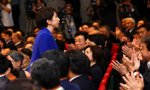 Right-wing Sanae Takaichi set to be Japan&rsquo;s first female premier