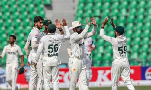Shan Masood praises Shaheen Afridi and Hasan Ali after first Test triumph