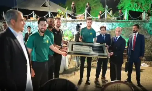 PM Shehbaz hosts dinner for South African, Pakistan cricket teams