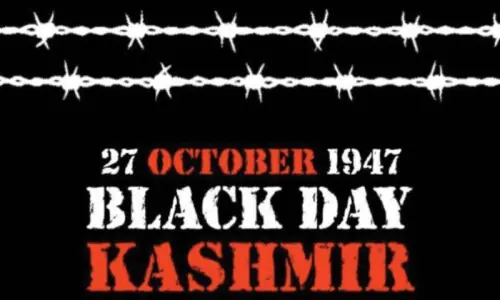 Kashmiris to mark October 27 as Black Day against India’s occupation