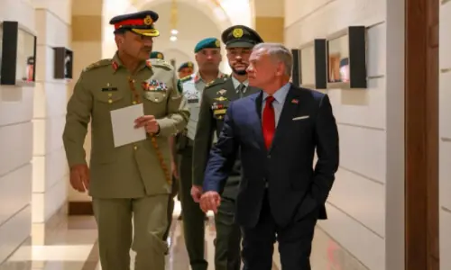Field Marshal Asim Munir, Jordan King Abdullah vow to expand defence partnership