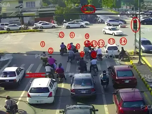 Over 4,000 e-challans issued in Karachi on fifth day of system&rsquo;s enforcement