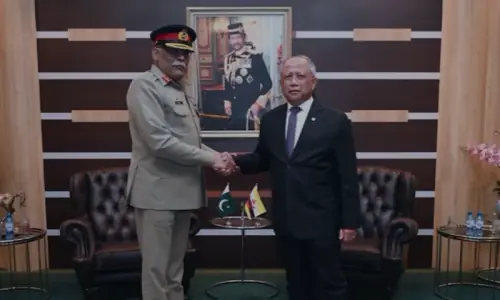 CJCSC Gen Sahir Shamshad meets Brunei Sultan, top military leadership