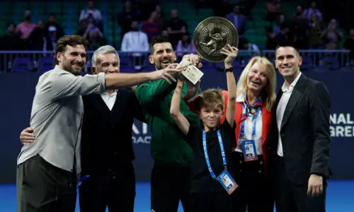 Ageless Djokovic wins 101st title after marathon final with Musetti in Athens