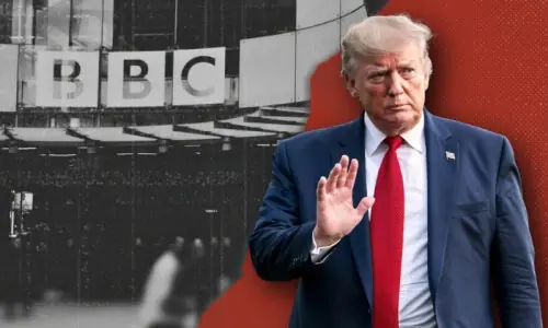 بی بی سی کی ٹرمپ سے معذرت، 1 ارب ڈالر ہرجانہ ادا کرنے سے انکار