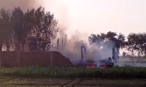 Blast at Hyderabad fireworks factory kills 7, injures 6