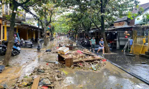 Central Vietnam death toll rises to 55 from flooding, landslides