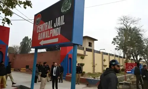 Adiala Jail put on high alert as heavy police deployment enforced