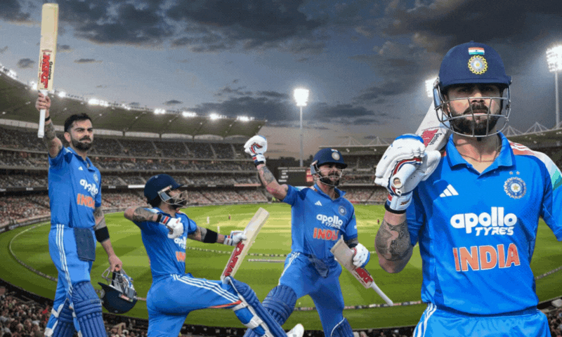 ویرات کوہلی نے سچن ٹنڈولکر کا برسوں پرانا ریکارڈ توڑ کر تاریخ رقم کردی