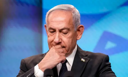 ’نیتن یاہو کو معافی ہرگز نہیں دینی‘: اسرائیلی شہریوں کا صدر کی رہائش گاہ پر احتجاج