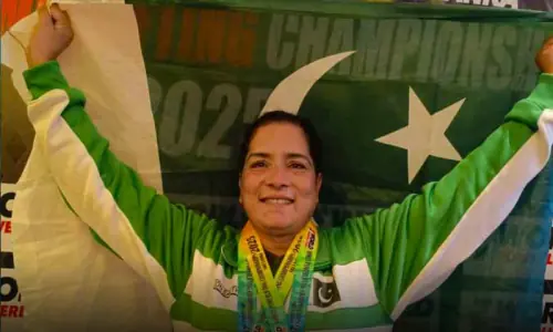 Rawalpindi police officer wins two gold medals at world powerlifting championship