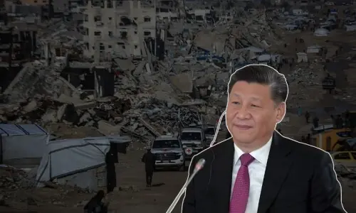 غزہ میں انسانی بحران: چین کا فلسطین کے لیے 100 ملین ڈالرز کی امداد کا اعلان