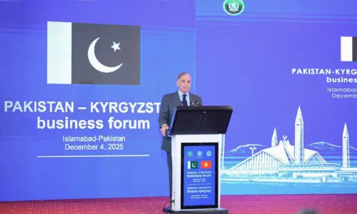 PM urges Kyrgyz businessmen to identify areas for enhancing trade with Pakistan