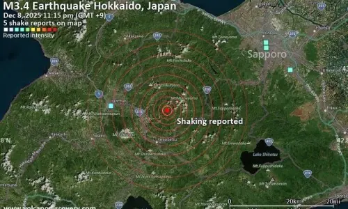 جاپان میں 7.6 شدت کا طاقتور زلزلہ، سونامی وارننگ جاری
