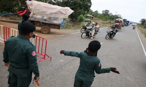 Thailand and Cambodia keep fighting across contested border ahead of expected Trump calls