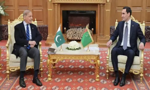 Shehbaz, Turkmen president vow stronger trade and connectivity ties