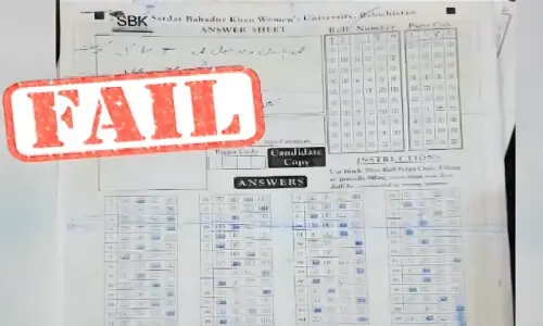 کوئٹہ یونیورسٹی بھرتی اسکینڈل مزید سنگین، امتحانی شیٹس سامنے آگئیں