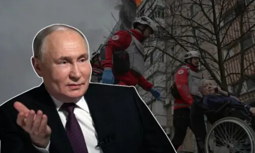 صدر ٹرمپ کی امن تجاویز پر عمل نہ کیا تو یوکرین مزید علاقے کھو بیٹھے گا: پیوٹن صدر ٹرمپ کی امن تجاویز پر عمل نہ کیا تو یوکرین مزید علاقے کھو بیٹھے گا: پیوٹن
